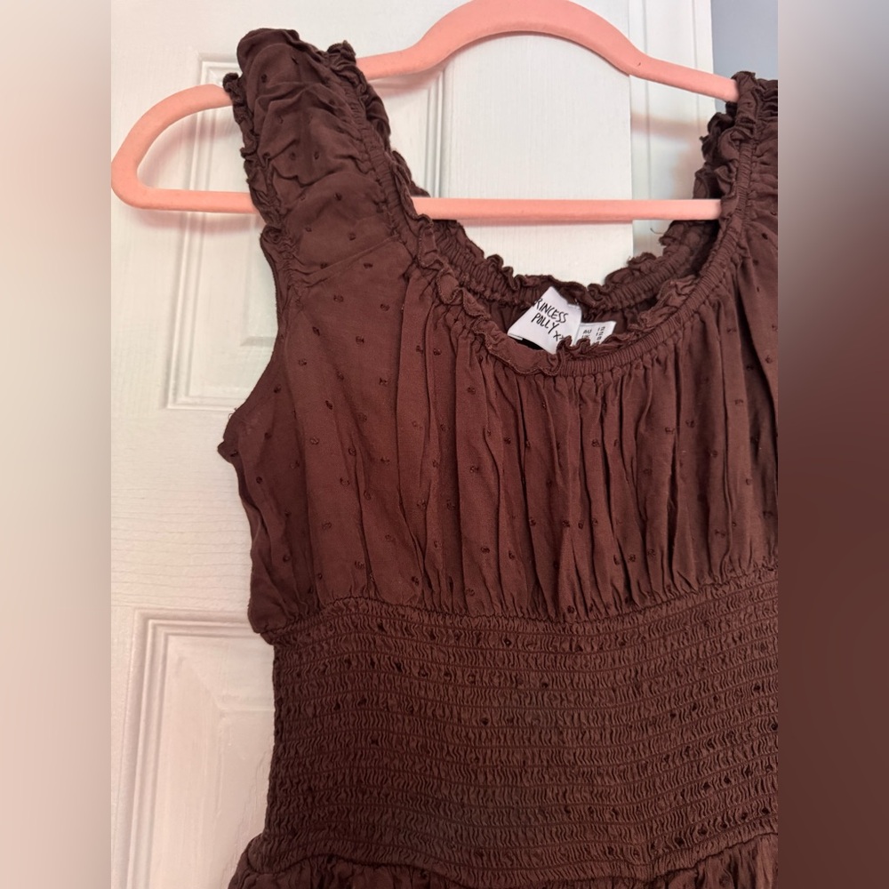 Princess Polly Chocolate Brown The Love Galore Romper - Picture 8 of 12
